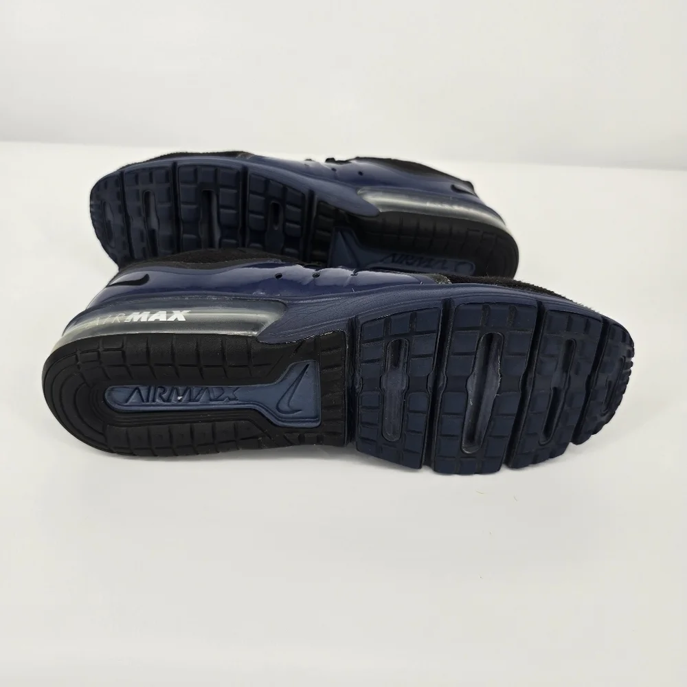 Nike Shoes Men 11 Air Max Sequent 3 Black Royal Blue Running Sneakers AJ1706-001